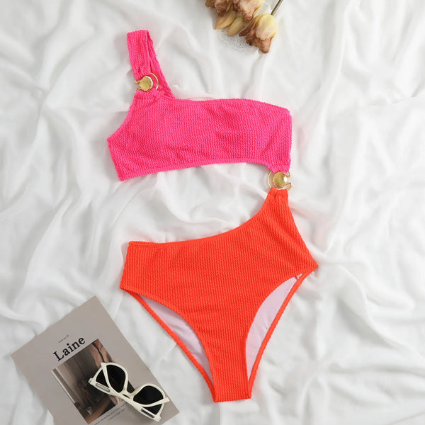 Tessa Ribbed Push-Up Bikini Two-piece
