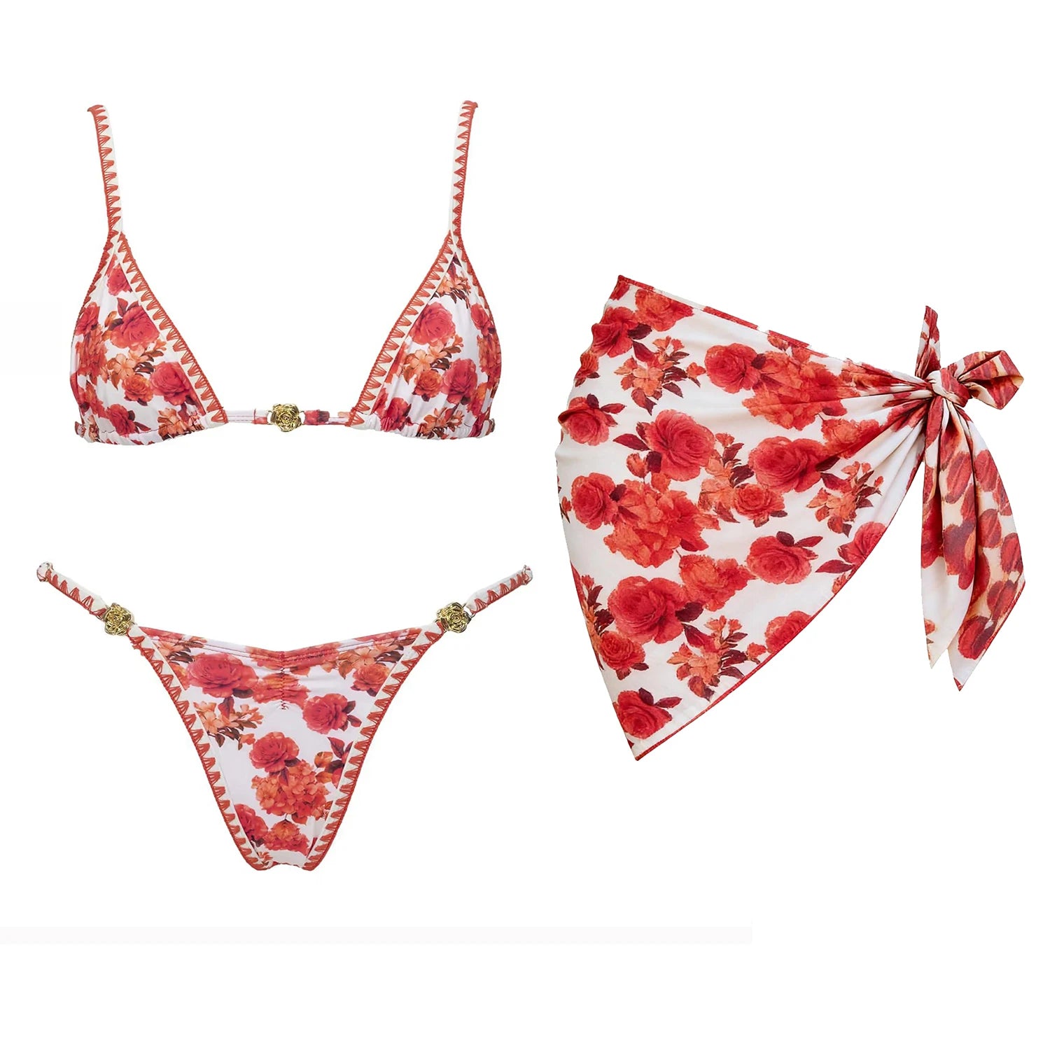 Zahara Printed Micro Bikini Two-piece