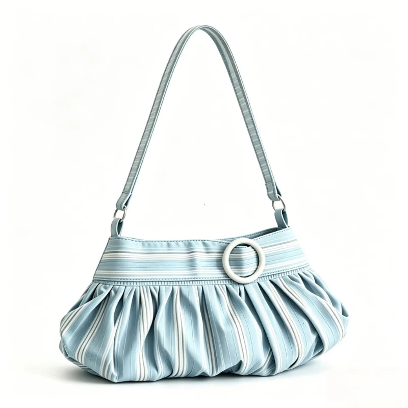 Zuri Contrast-Print Underarm Bag