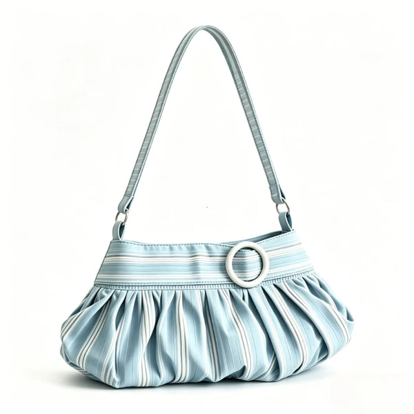 Zuri Contrast-Print Underarm Bag