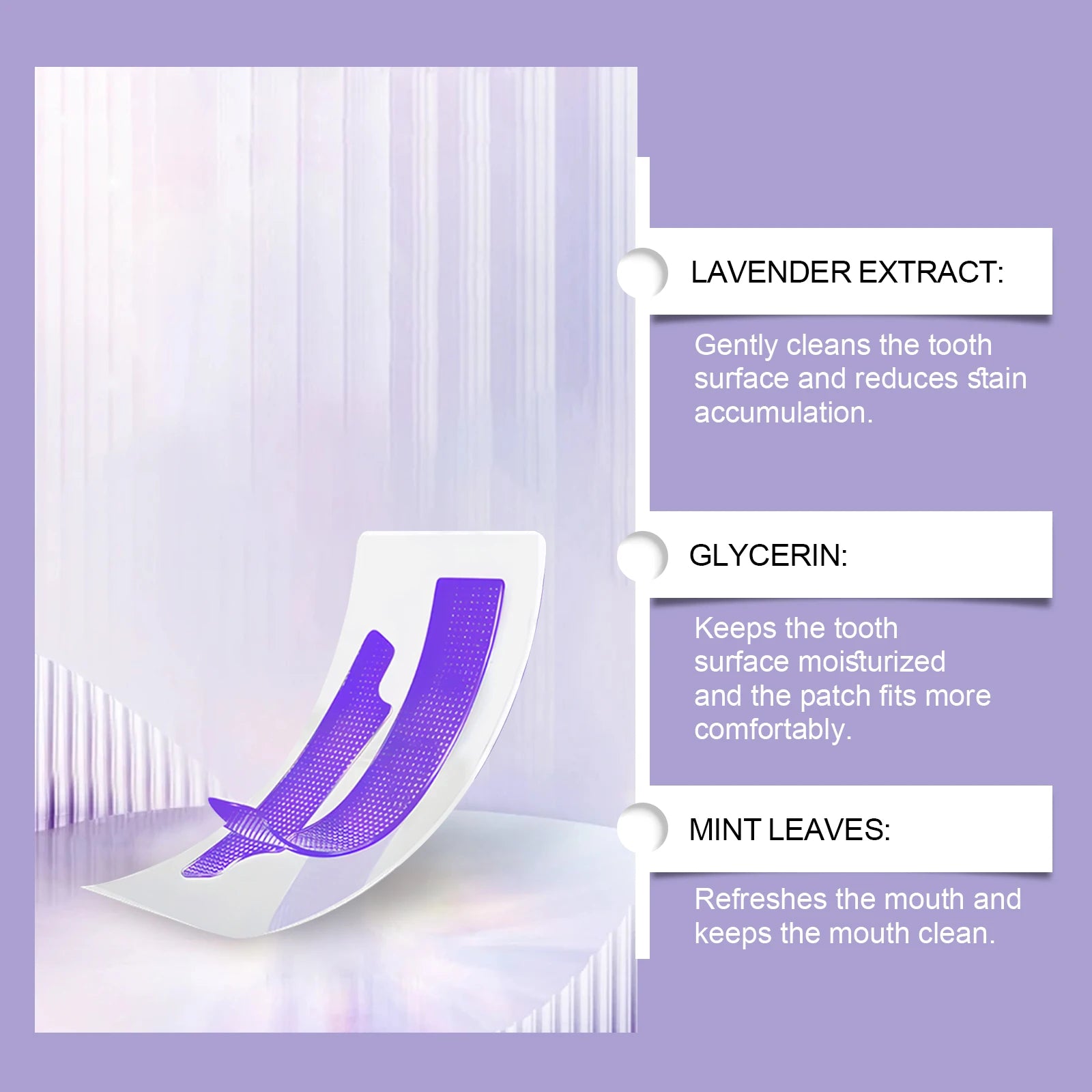 Violet Brightening Dental Strips