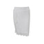 Celine Lace-Trim Deep-V Midi Skirt Set Two-piece