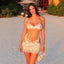 Bianca Lace Illusion Mini Dress