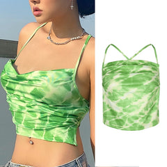 Bella's Vintage Mesh Crop Top