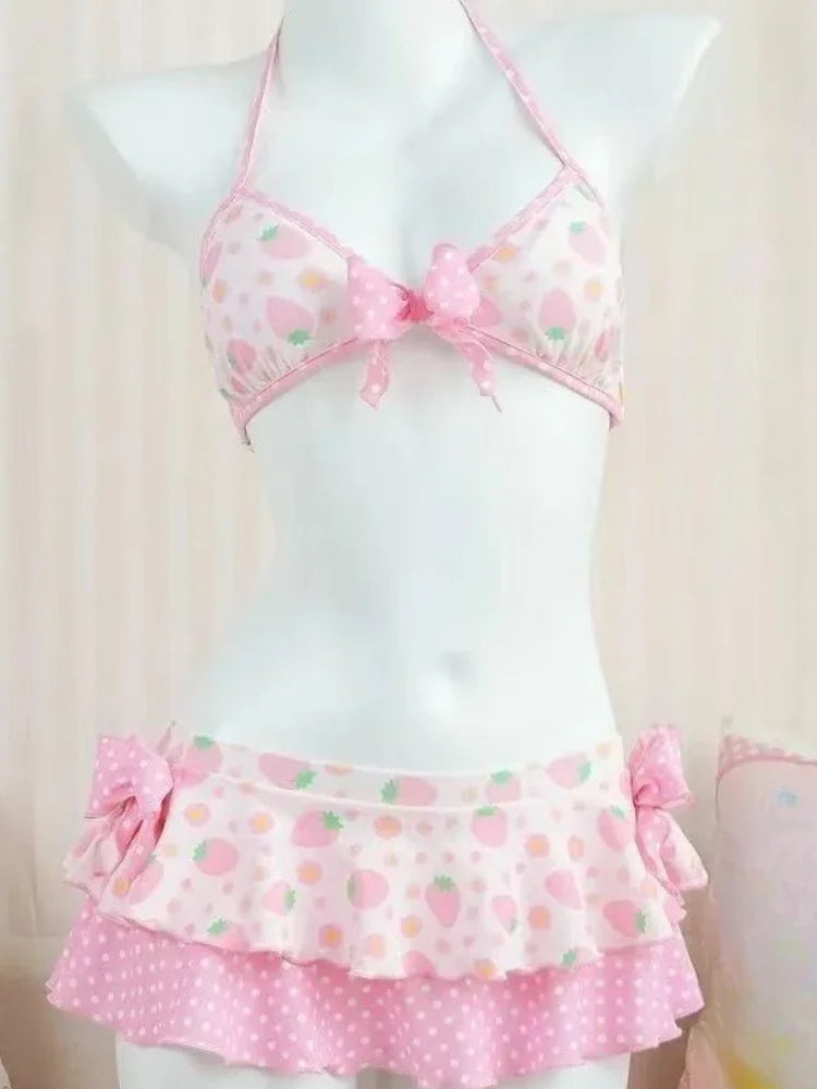Aurelia Printed High-Waist Bikini Two-piece