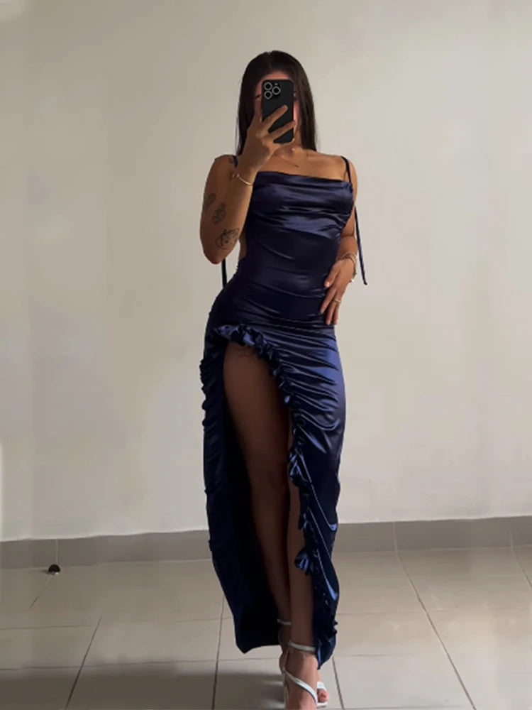Valencia Halter Maxi Dress Secondary image