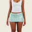 Rumi Sequin Low-Waist Bodycon Mini Skirt