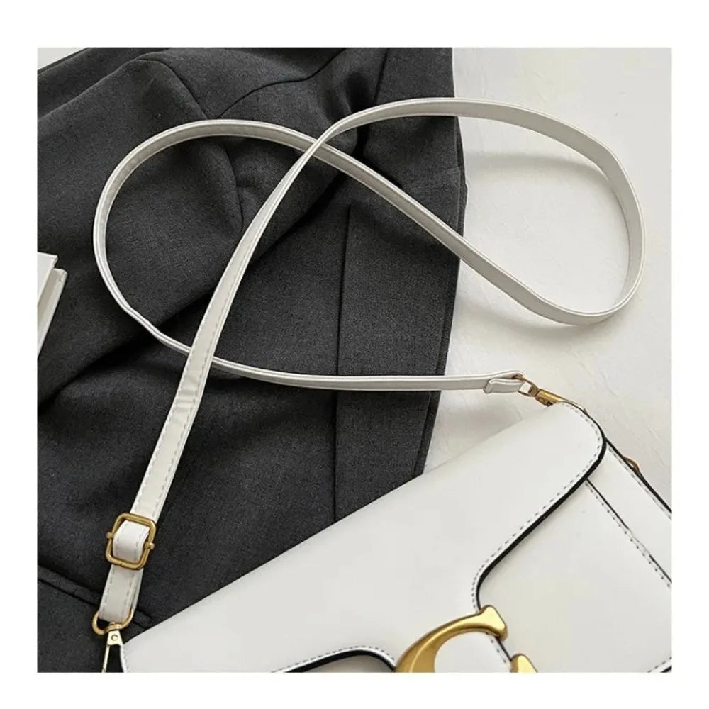 Zorica C-Hardware Flap Shoulder Bag