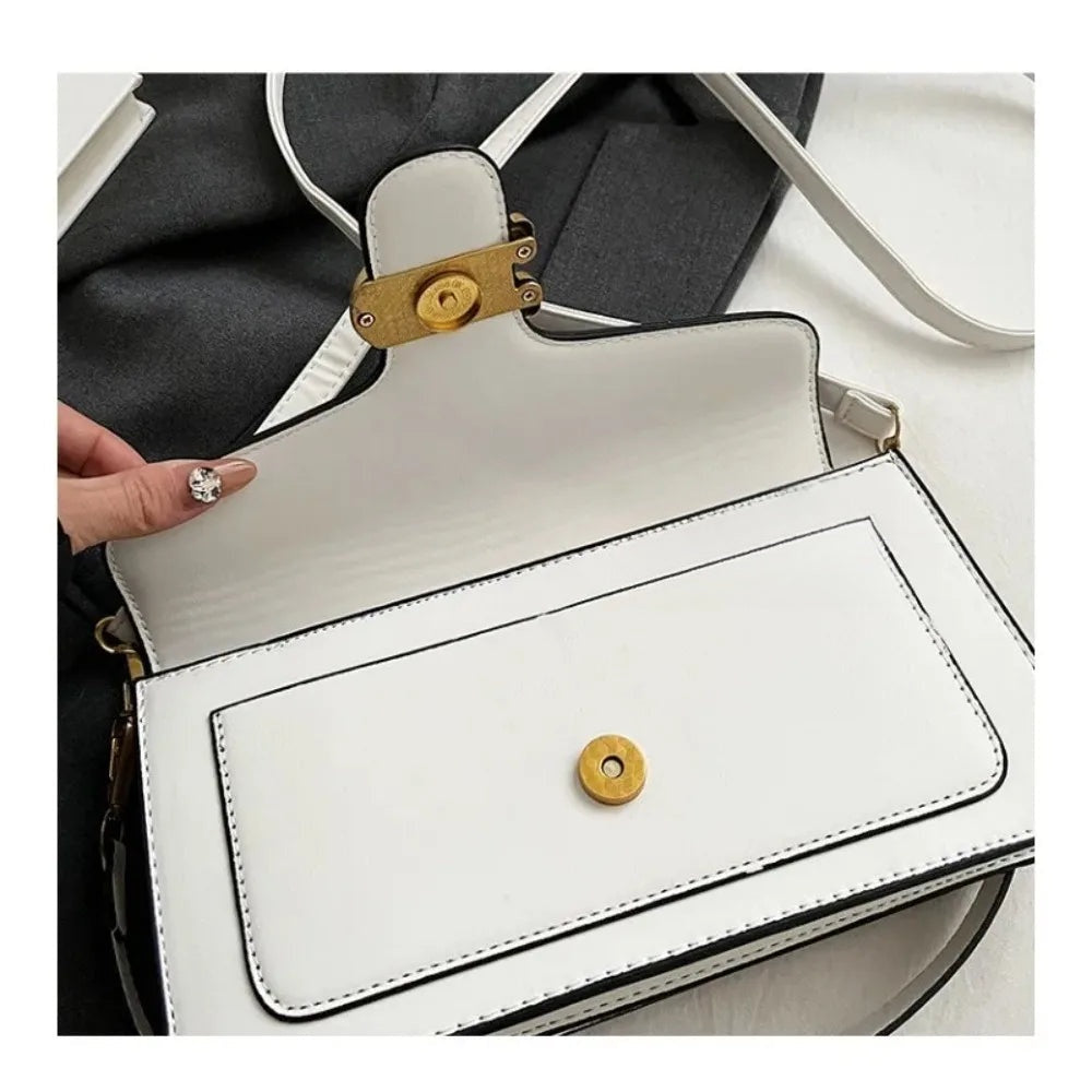 Zorica C-Hardware Flap Shoulder Bag