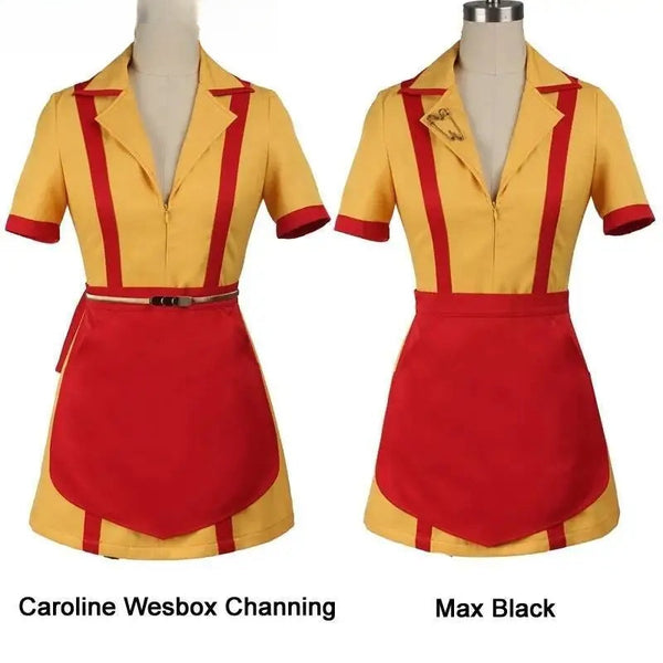 Tess Retro Diner Waitress Apron Costume Collection