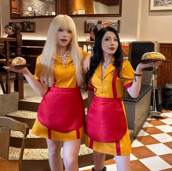 Tess Retro Diner Waitress Apron Costume Collection