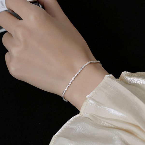 Aurelia Minimalist Polished Charm Bracelet
