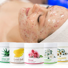 Natural Soft Hydro Jelly Face Mask Powder Series Rose Whitening Aloe Vera Mask DIY Rubber Facial SPA Jelly Mask Facial Skin Care