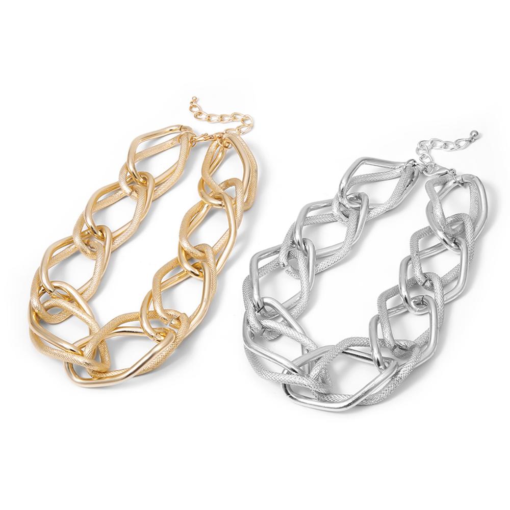 Bold and Chunky: Multi-Layered Gold Choker for Women