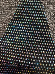 Stephanie's Sparkling Fishnet Dress