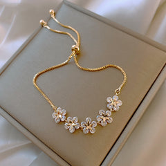 Crystal  Cubic Zirconia Pendant Bracelet