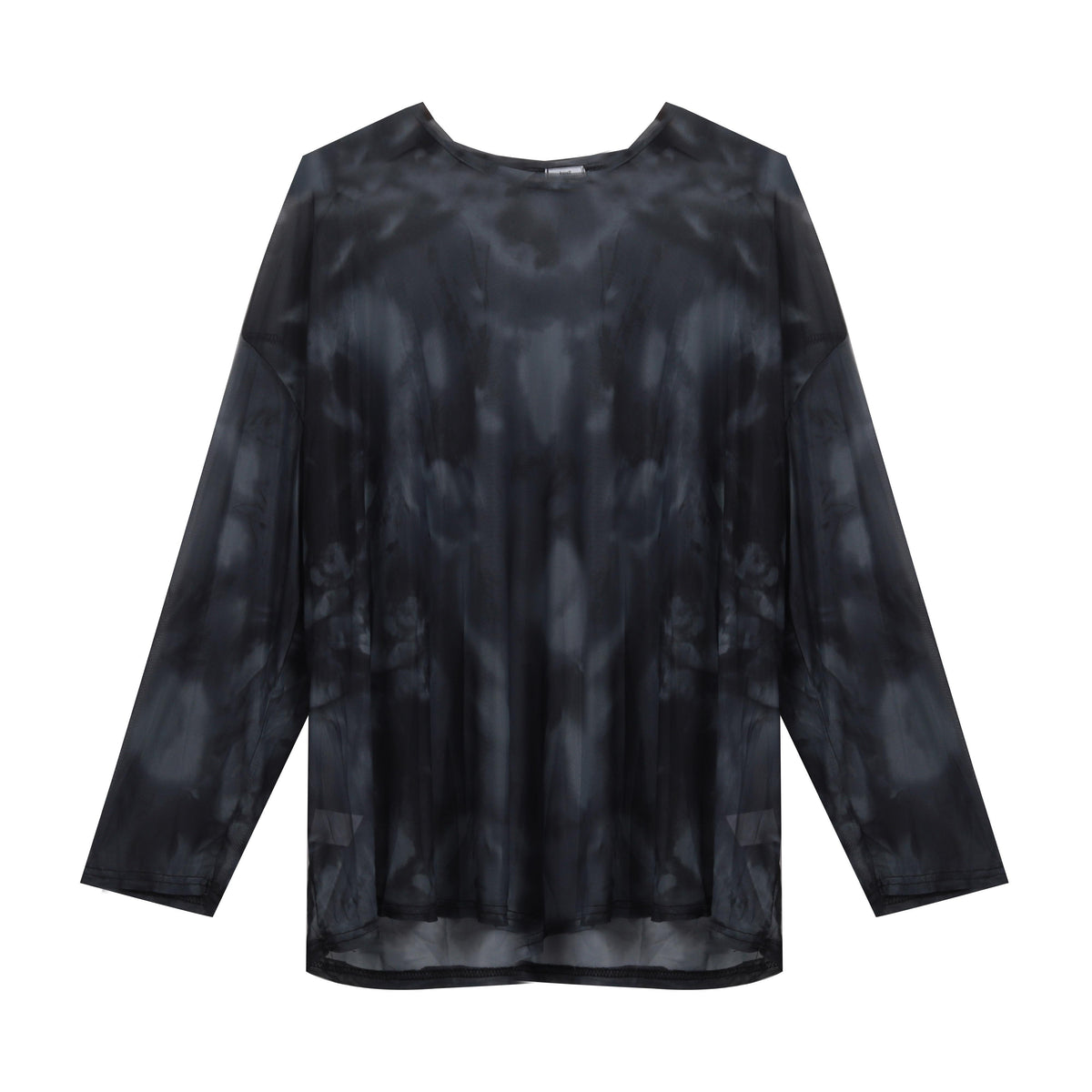 Tie Dye Long Sleeve Loose High Stylish Thin Leisure Minimalist Comfortable Chic