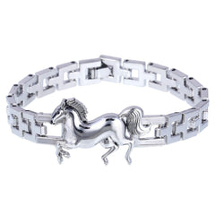 Vintage Horse Charm Bracelet