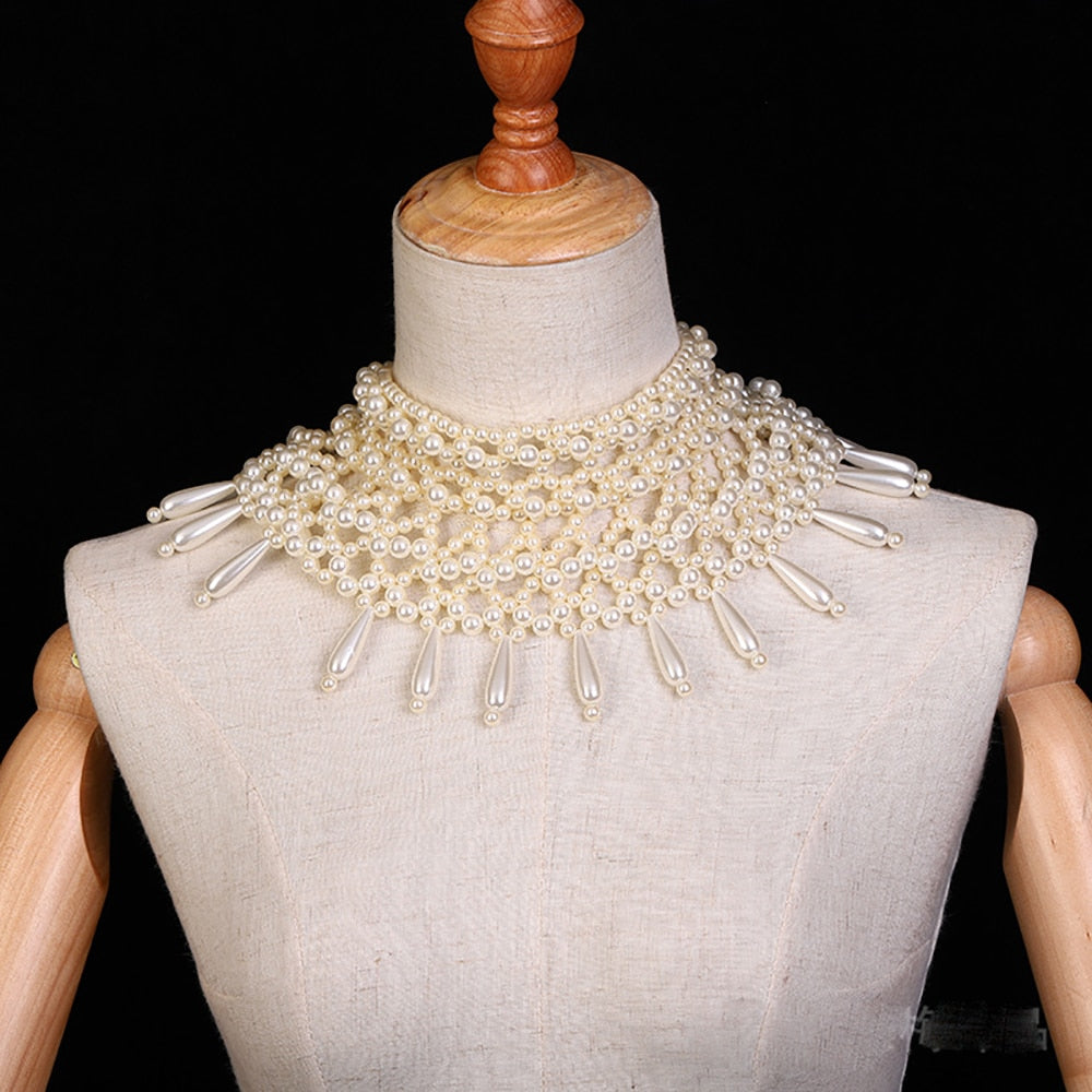 Aurette Pearl-Drape Body Chain Collection