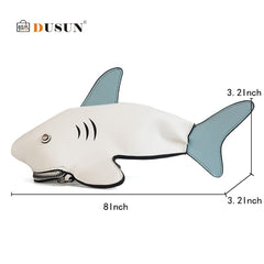 Funny Shark Shaped Women Shoulder Messenger Bag Cartoon Chain Lady Hand Bags PU leather Phone Bag Crossobdy Bags Bolsas Feminina