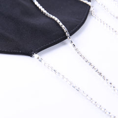 InstaHot Sexy Spaghetti Strap Cami Slim Cropped Top Women Summer Casual Backless Skinny Black Streetwear Sleeveless Camisole
