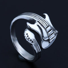 Punk Rock Guitar Ring for Music Lovers
