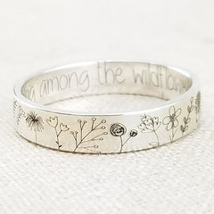2021 New Vintage Mushroom Ring For Women Men Bohemian Delicate Handmade Carved Flower Ring Engagement Wedding Band Jewelry Gift