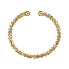 Classic Simple Copper Alloy Gold Color Jewelry Bracelets