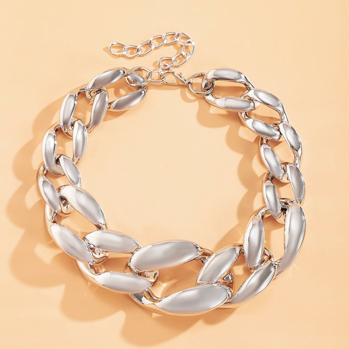 Zaria Oversized Chunky Link Choker Collection