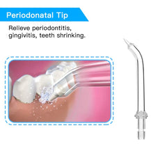 5 Mode Portable Dental Water Flosser Jet 300ml I 6 Jet tips