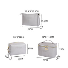 Leather Multifunction Women Cosmetic Bag