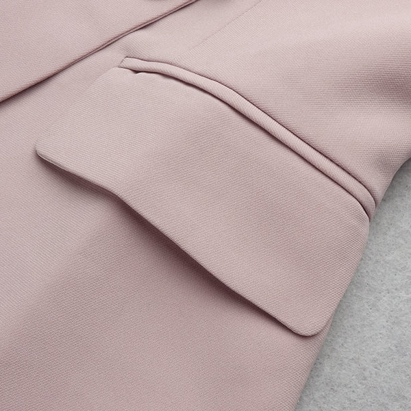 Adeline Double-Breasted Blazer & Pants Two-piece