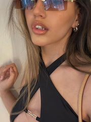 Gia top cross halter