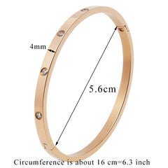 Lovers Bracelets Woman Bracelets Stainless Steel Bangles