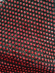 Stephanie's Sparkling Fishnet Dress