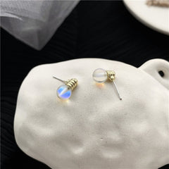Funny Light Bulb Small Stud Earrings Women Korean Fashion Cute Mini Unique Earrings Statement Boho Cool Harajuku Jewelry 2020