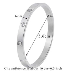 Lovers Bracelets Woman Bracelets Stainless Steel Bangles