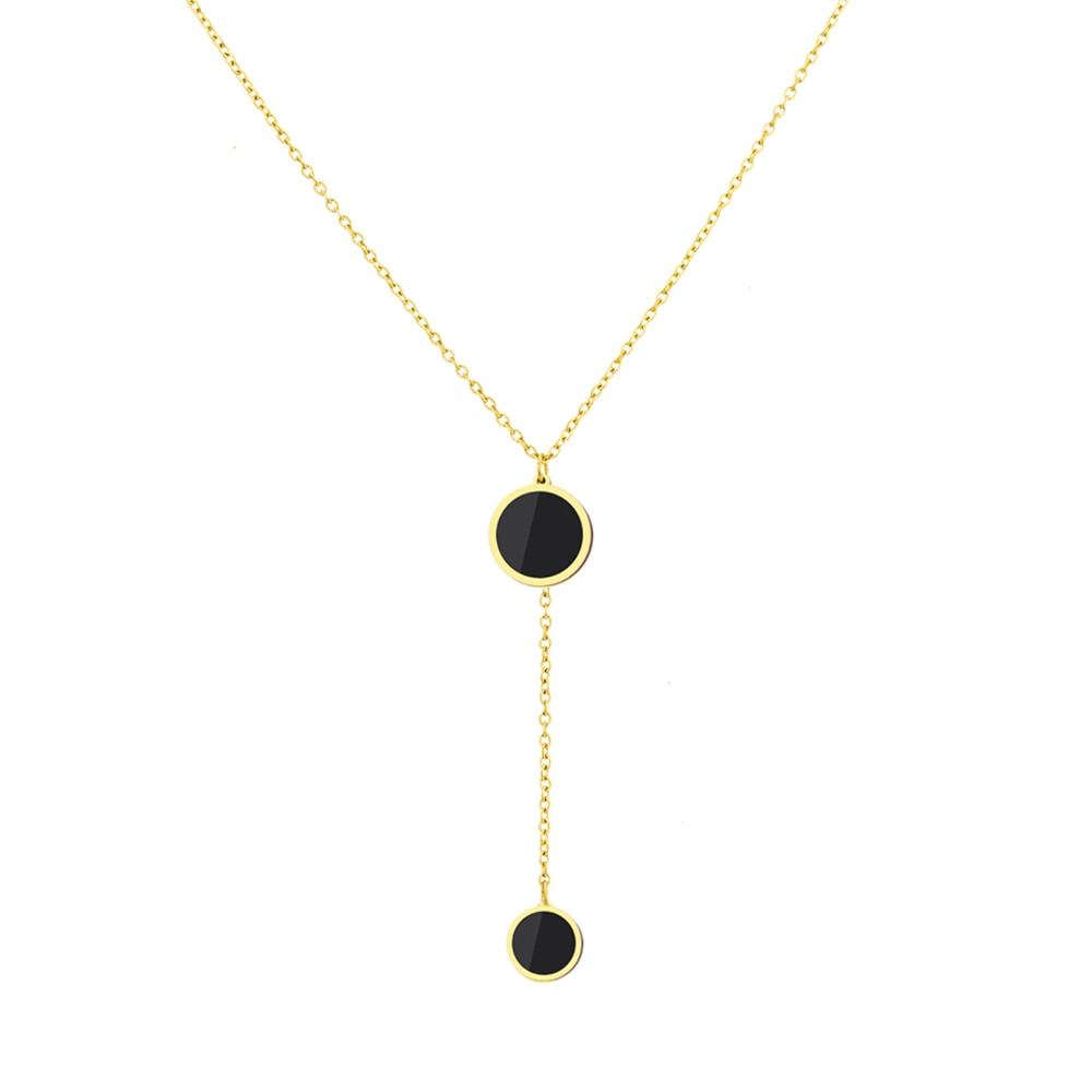 Round Minimalist Light Luxury Necklace