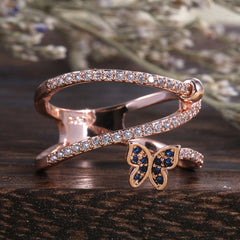Butterfly Shaped Finger Ring