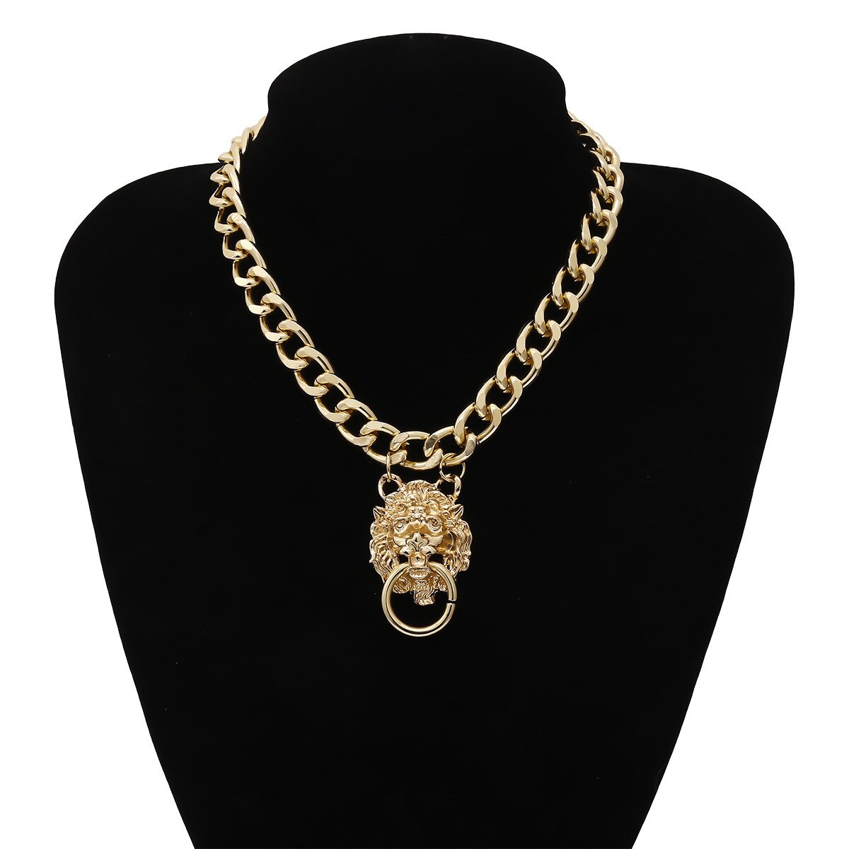 Leonora Lion & Chain Statement Jewelry Collection