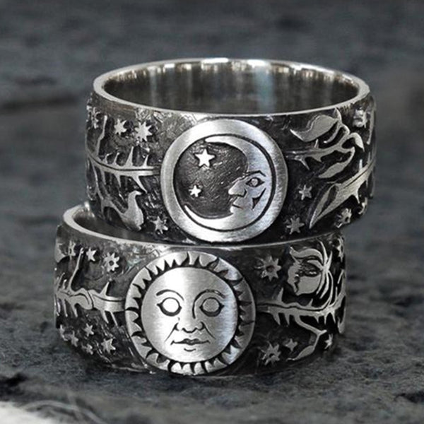 Roux Hand-Carved Punk Statement Ring Collection