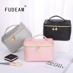 Leather Multifunction Women Cosmetic Bag