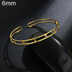20 Styles Fashion Customized Name Bracelets Letter Stainless Steel Personalized Bangles For Women Men Baby Wedding  Jewelry Gift