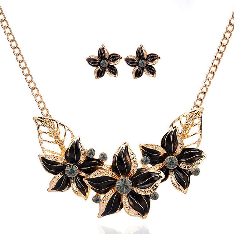 Valencia Geometric Tassel Jewelry Set