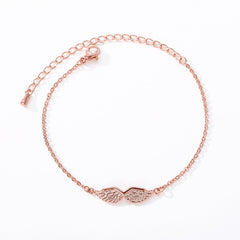 Stainless Steel Angel Wings Bracelets