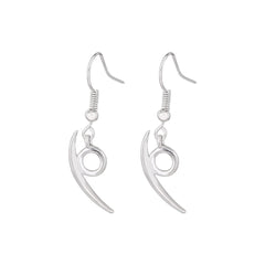 Anime Akatsuki Itachi Red Cloud Drop Earrings Cosplay Earrings for Women Men Souvenir Jewelry Accessories