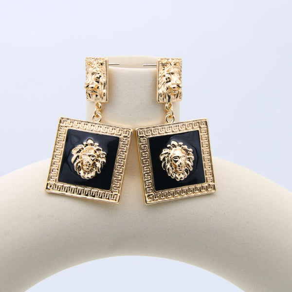 Leonora Lion & Chain Statement Jewelry Collection