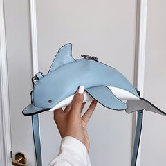 Cute Dolphin Design Women Shoulder Bag Purses And Handbags Cartoon Crossbody Messenger Bag Girls 2020 BolsaLovely  Coin Purse
