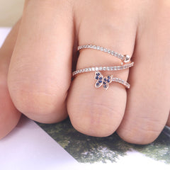 Butterfly Shaped Finger Ring