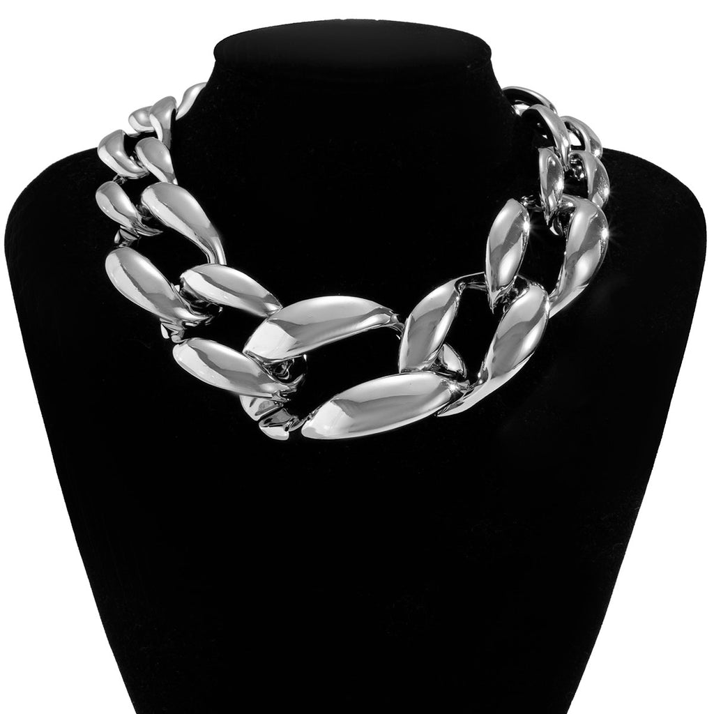 Zaria Oversized Chunky Link Choker Collection